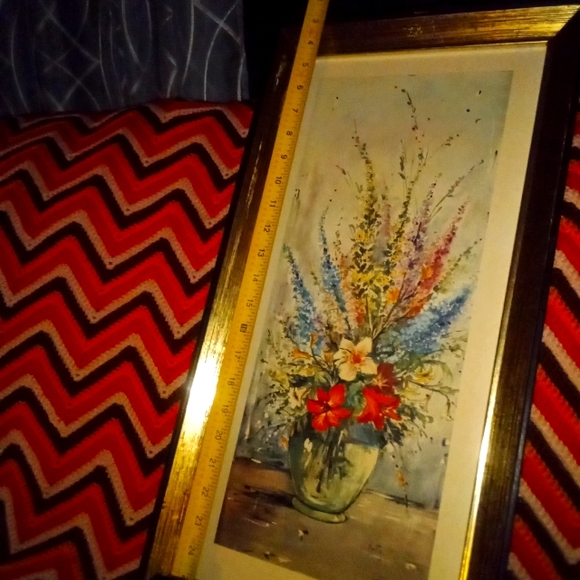 3 Florentia Print Replicas Flowers and Vases - Picture 9 of 9